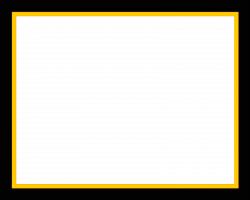 black border png | Black Frame with darker yellow-gold border and ...