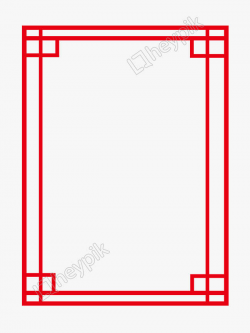 Download Free png Chinese style new year border png download ...