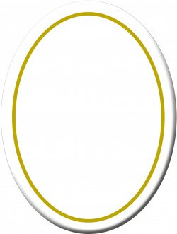 9 x 12 Oval Plaque with Gold Border £42.50 – City Memorial Cards