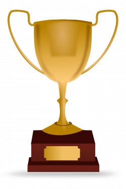 Gold Trophy template | Free Printable Papercraft Templates