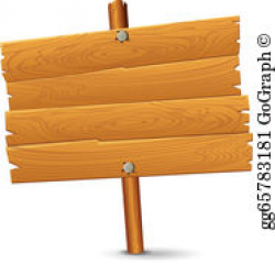 Wood Sign Clip Art - Royalty Free - GoGraph
