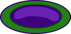Purple Green Plate Clip Art at Clker.com - vector clip art ...