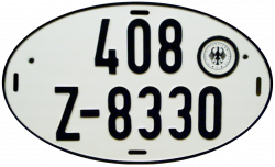 File:License plate of Germany for export vehicles.png - Wikimedia ...