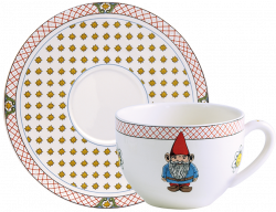 1 Jumbo cup & saucer - Collections - Tableware