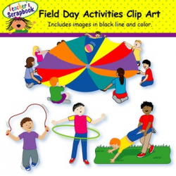 Field Day Activities Clip Art