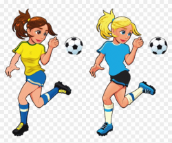 Play Clipart Female Soccer Player - Imagens De Futebol ...