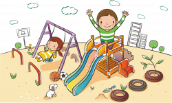 Child Clip art - Children playing swing 1365*822 transprent Png Free ...