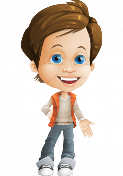 Vector Playful Child Character - Richie in Playground | GraphicMama ...