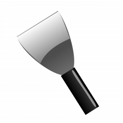 Clipart - Putty knife