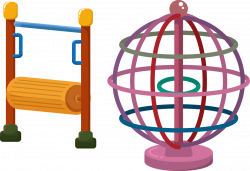 Playground Amusement park Cartoon Clip art - The toy decoration ...