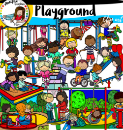 Playground clip art- big set of 68 items!