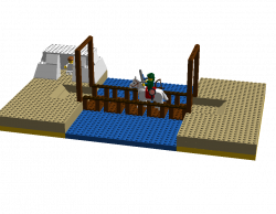 LEGO Ideas - Product Ideas - The Legend of Zelda: Gerudo Valley Bridge
