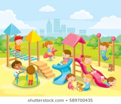 Children playing in the playground clipart 3 » Clipart Portal
