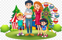 Playground Cartoon clipart - Family, Illustration, Play ...
