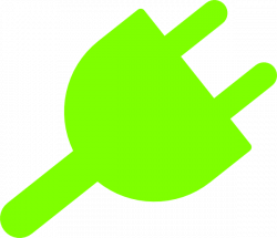 Electrical Plug Green Clip Art at Clker.com - vector clip art online ...