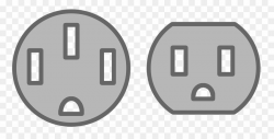 Electrical Socket Clip Art PNG Ac Power Plugs And Sockets ...