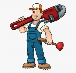 Plumber Clipart Plumbing Repair - Cartoon Plumber #618171 ...