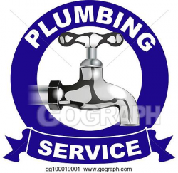 Vector Clipart - Plumbing services logo. Vector Illustration ...