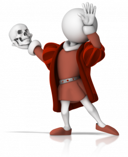 stick_figure_shakespeare_with_skull_800_clr_12199.png (653×800) | 3d ...