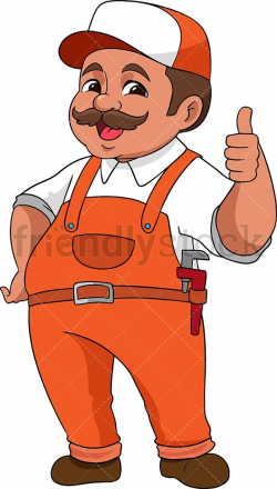 Plumber Giving The Thumbs Up in 2019 | Character poses, Clip ...