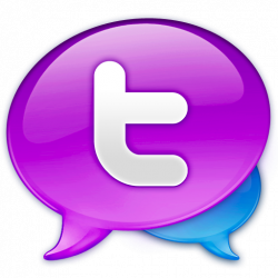 Large Twitter Logo Icon | Balloons Iconset | Graphicpeel