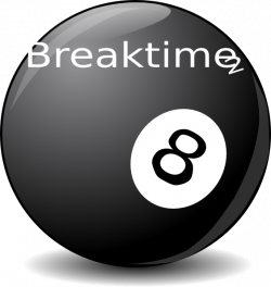 Breaktime Logo 8ball Clip Art at Clker.com - vector clip art online ...