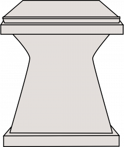 Clipart - Pedestal