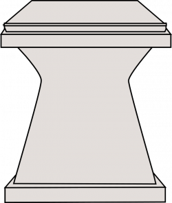 Clipart - Pedestal