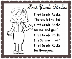 Enjoy teaching english back to school poem first grade rocks ...