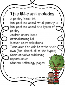 Poetry Unit Updated! | First Grade Wow | Bloglovin'