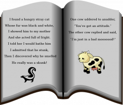 Clipart - Book of Poems