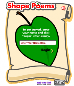 National Poetry Month: Create a Shape (Concrete) Poem with ...