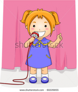 Reciting a poem clipart » Clipart Station