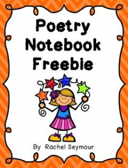 Poetry Notebook Freebie | Curriculum | Kindergarten poetry ...