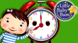 Telling Time Song | What Time Is It? | Nursery Rhymes | Original Song by  LittleBabyBum!