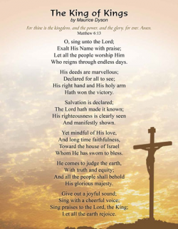 Free Christian Poems - Poems of the Lord