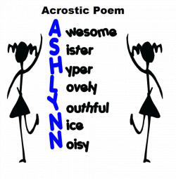 28+ Collection of Acrostic Poem Clipart | High quality, free ...