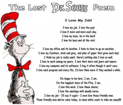 Famous Poems About Teamwork | ... love my job cat in the hat ...
