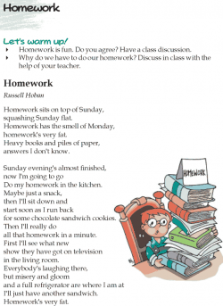 Grade 5 Reading Lesson 4 Poetry - Homework | Poetry ...