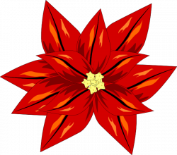 Poinsettia Clip Art at Clker.com - vector clip art online, royalty ...