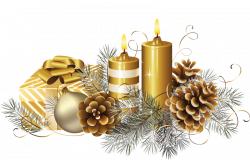 christmas candle's png - Free PNG Images | TOPpng