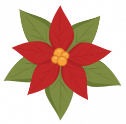 Poinsettia SVG cutting file christmas svg cut file free svgs ...