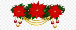 Christmas Poinsettia Clipart png download - 5980*3196 - Free ...