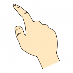 Finger Pointing Clipart - Clip Art Library