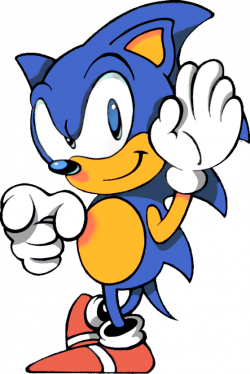 Image - Sonic-the-hedgehog-pointing.png | Sonic News Network ...