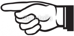 pointing hand (point finger) | Clipart Panda - Free Clipart ...