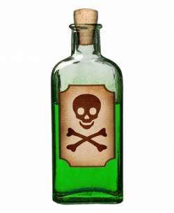 Bottle Of Green Poison Bottle Of Poison Png - Clip Art Library