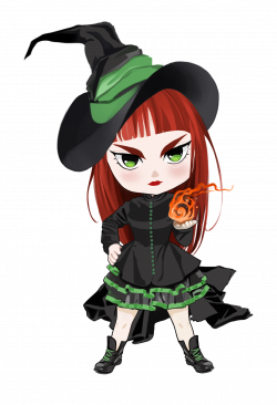Clip Art-Halloween-Witch-skull-bat-Pumpkin-Poison Potion-Cauldron ...
