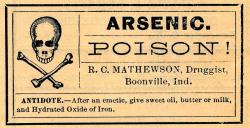Vintage Clip Art - Old Poison Labels - Skull | Free Graphics ...