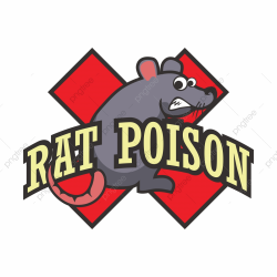 Mouse Poison Abstract Font With Abominable Mouse, Rat, Rat ...